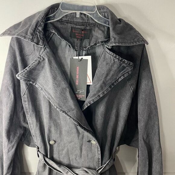 New!!! ASOS| Denim| Maxi| Trench - Picture 6 of 12